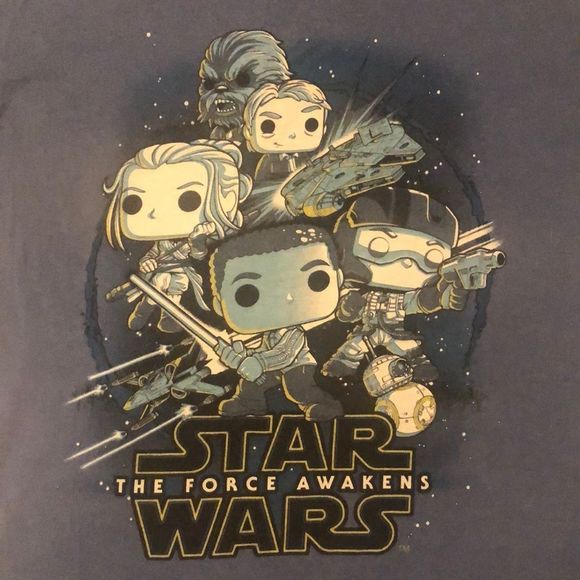 Star Wars The Force Awakens Pop! Tee - Picture 1 of 5